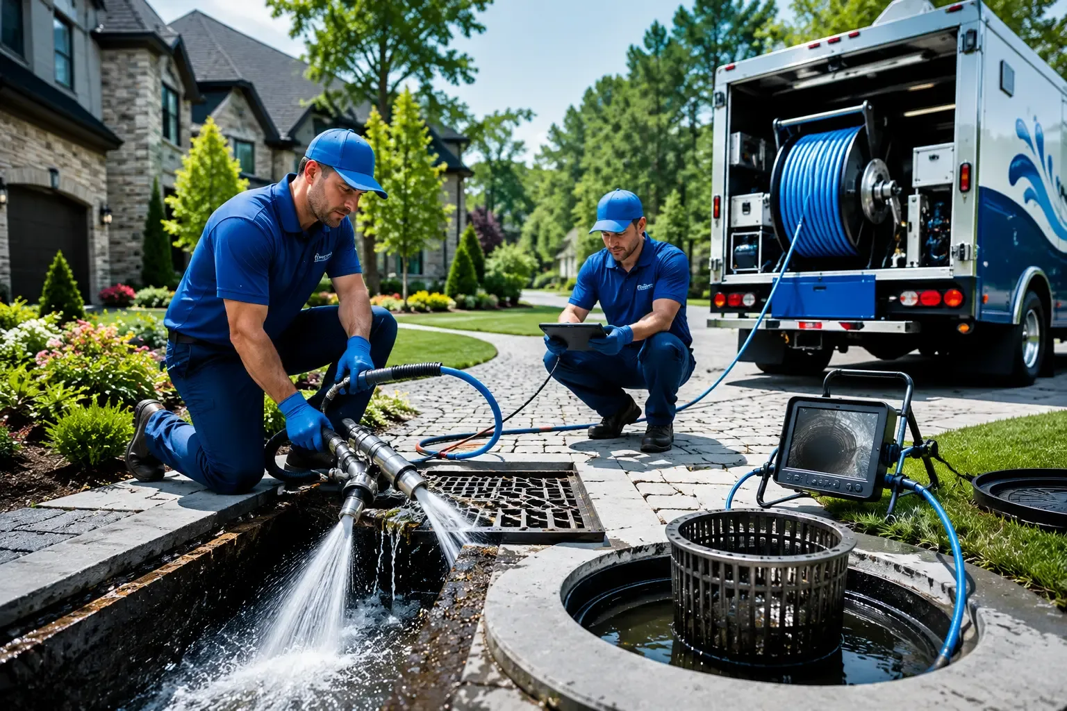Local outdoor drain cleaning professionals in Cresson, TX